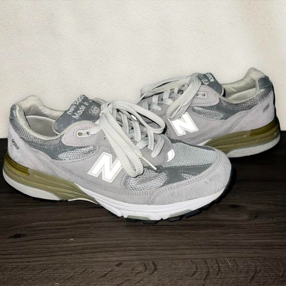 New Balance Womens 993 WR993GL Gray/White Casual Shoes Sneakers Size 8.5